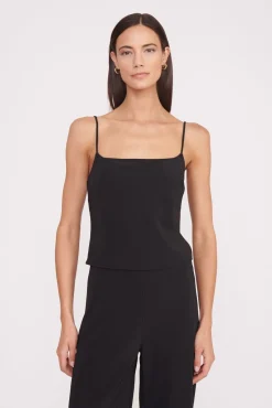 Essentials|Tops<STAUD MILES REVERSIBLE TOP BLACK