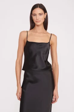 Essentials|Tops<STAUD MILES REVERSIBLE TOP   BLACK