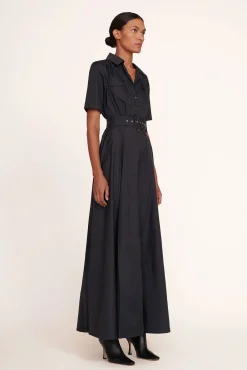 Dresses<STAUD MILLIE DRESS   BLACK