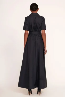 Dresses<STAUD MILLIE DRESS   BLACK