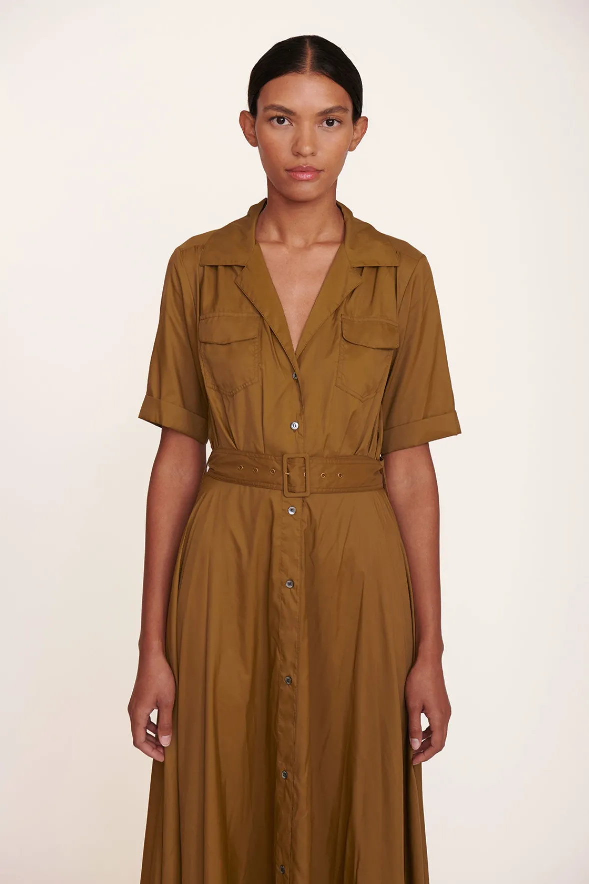 Dresses<STAUD MILLIE DRESS CAPER