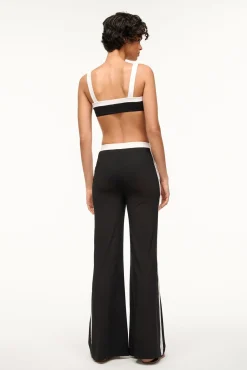 Cover-Ups<STAUD MILO COVERUP PANT  BLACK WHITE BLACKWHITE