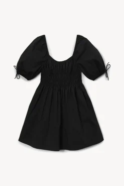 Poplin Shop<STAUD MINI FAYE DRESS   BLACK