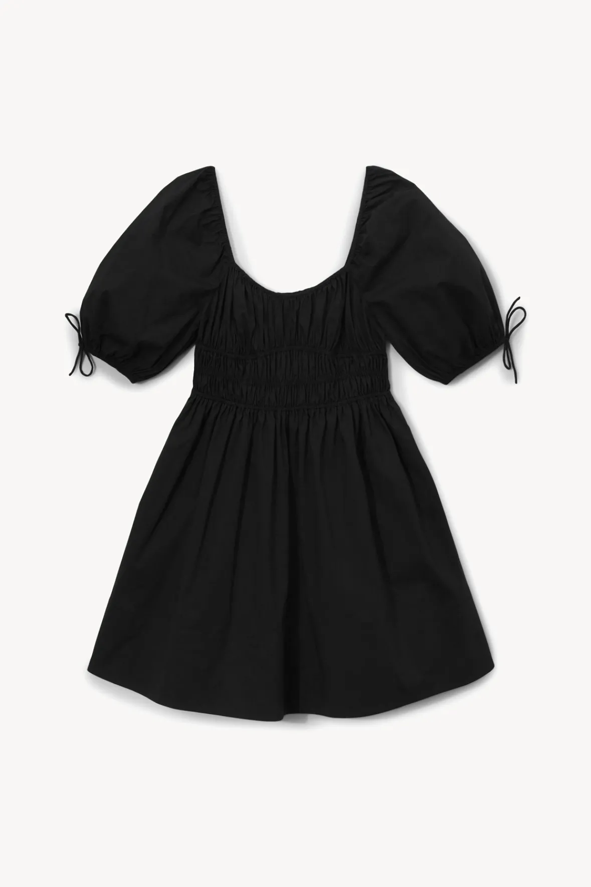 Poplin Shop<STAUD MINI FAYE DRESS BLACK
