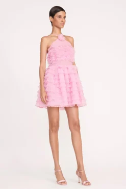 Dresses<STAUD MINI FLORIAN DRESS TULIP