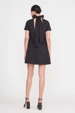 Best Sellers|Dresses<STAUD MINI ILANA DRESS   BLACK