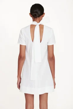 STAUD Bride|Best Sellers<STAUD MINI ILANA DRESS   WHITE