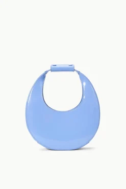 Moon|Crossbody<STAUD MINI MOON BAG  BLUE HYDRANGEA BLUEHYDRANGEA