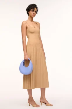 Moon|Crossbody<STAUD MINI MOON BAG  BLUE HYDRANGEA BLUEHYDRANGEA