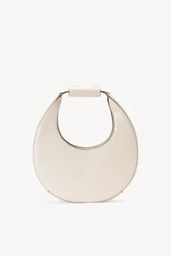Moon|Crossbody<STAUD MINI MOON BAG   CREAM