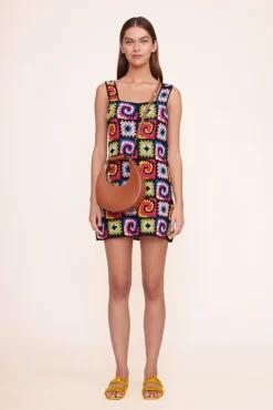 Moon|Crossbody<STAUD MINI MOON BAG   TAN
