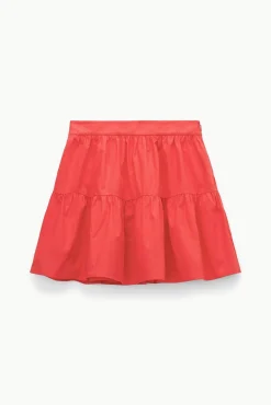 Poplin Shop<STAUD MINI SEA SKIRT   HIBISCUS