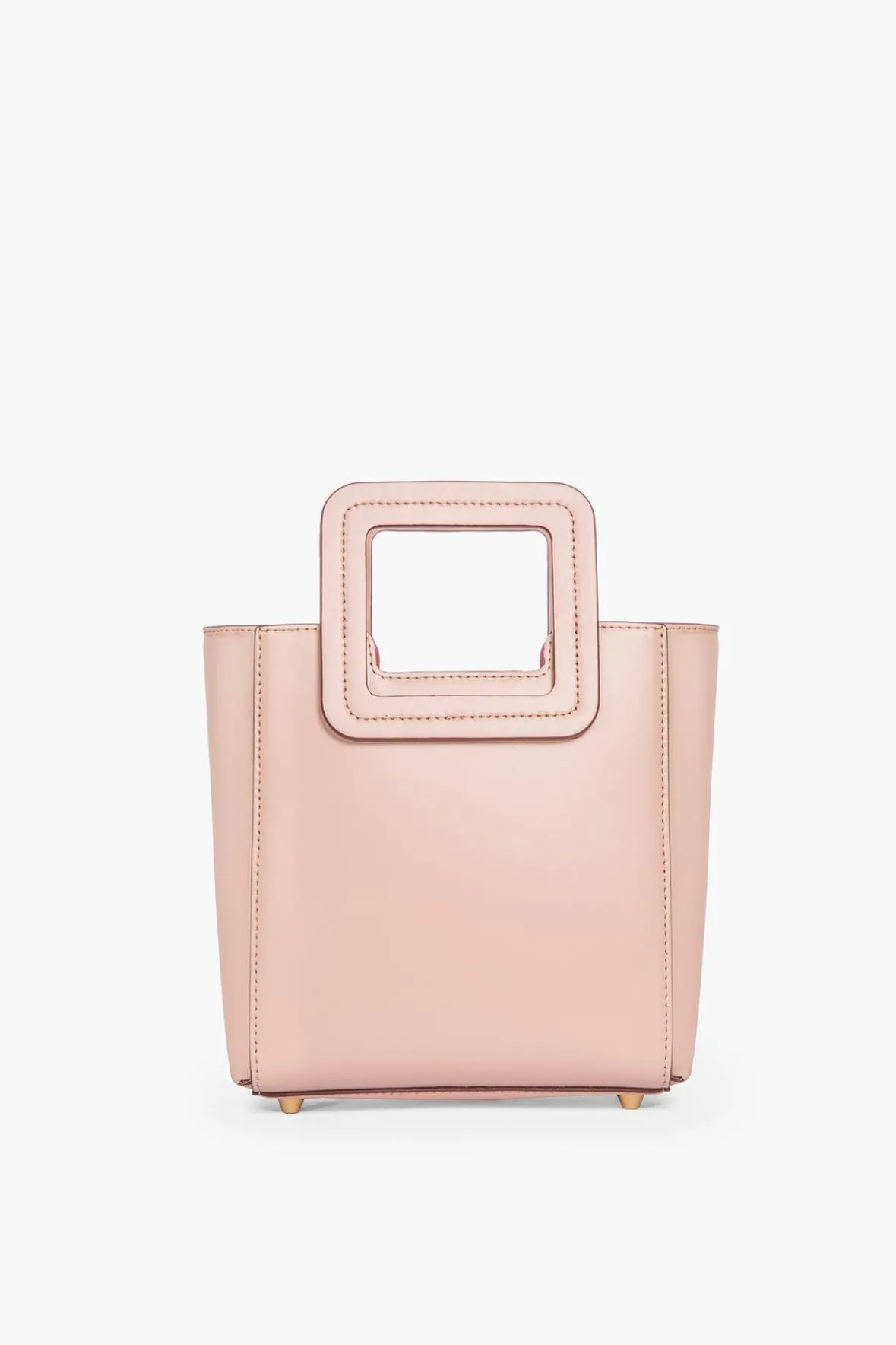 Crossbody|Totes<STAUD MINI SHIRLEY LEATHER BAG BLUSH
