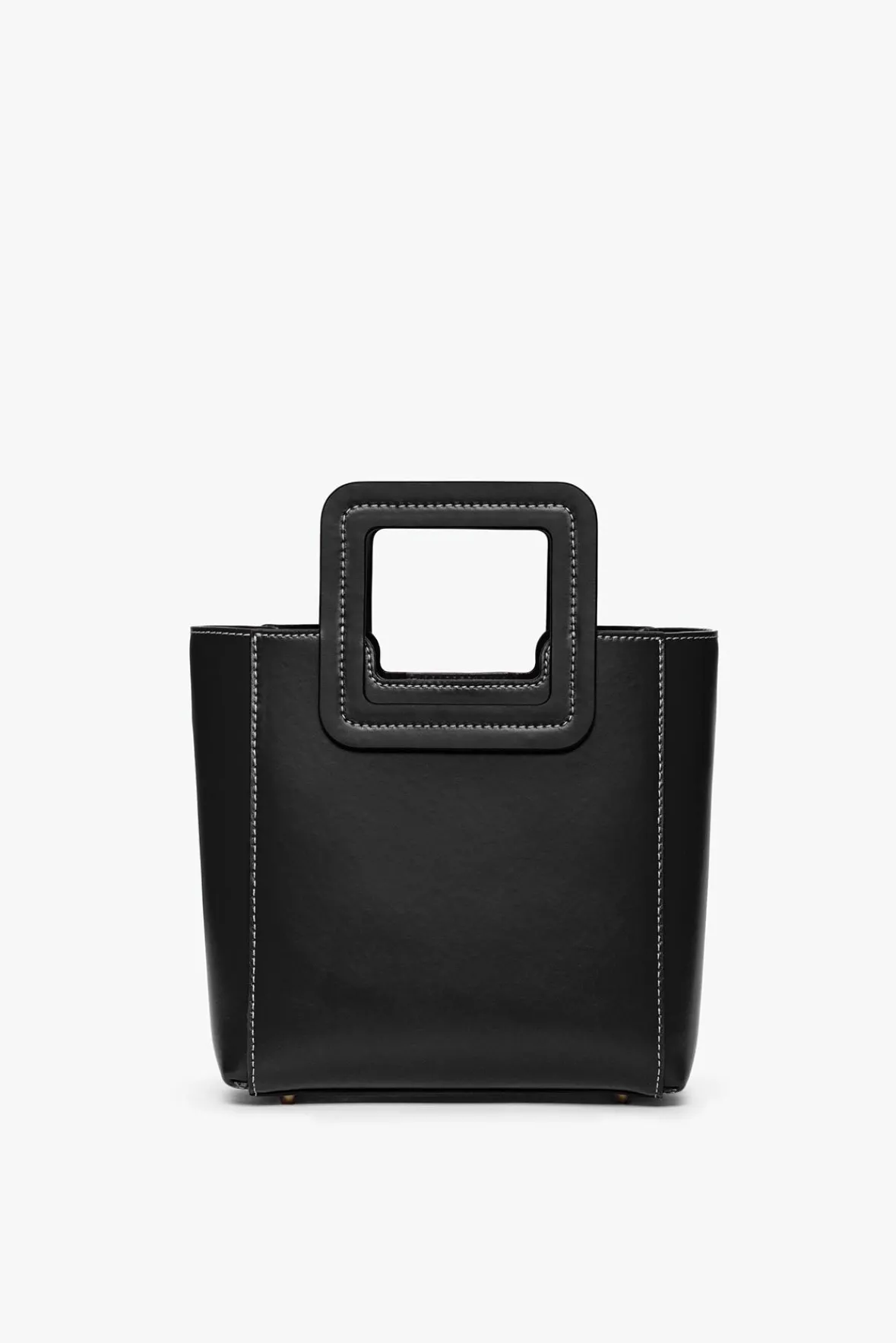 Crossbody|Totes<STAUD MINI SHIRLEY LEATHER BAG BLACK
