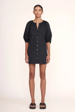 Poplin Shop|Dresses<STAUD MINI VINCENT DRESS BLACK