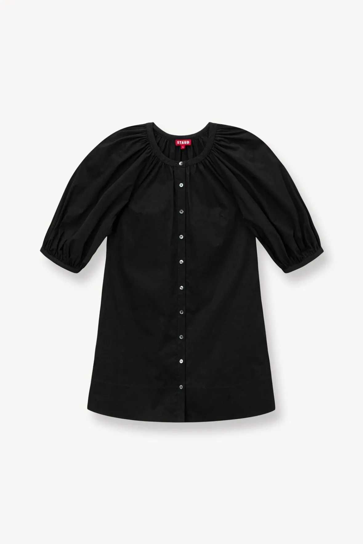 Poplin Shop|Dresses<STAUD MINI VINCENT DRESS BLACK