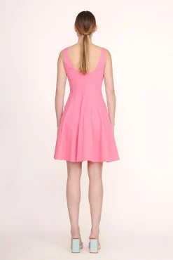 Poplin Shop<STAUD MINI WELLS DRESS PLUMERIA