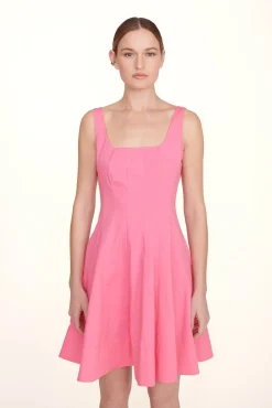 Poplin Shop<STAUD MINI WELLS DRESS PLUMERIA