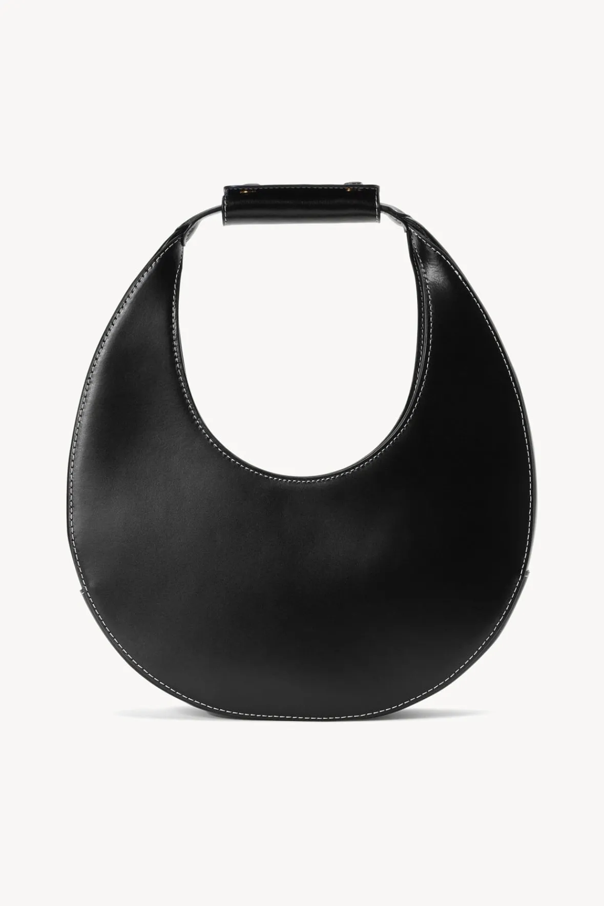 Moon|Shoulder<STAUD MOON BAG BLACK