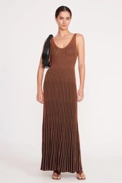 Moon<STAUD MOON BAG  BLACK TAN SEASHORE STRIPE BLACKTANSEASHORESTRIPE