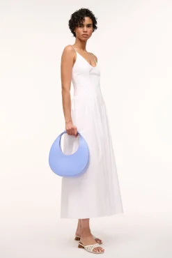 Moon|Shoulder<STAUD MOON BAG  BLUE HYDRANGEA BLUEHYDRANGEA
