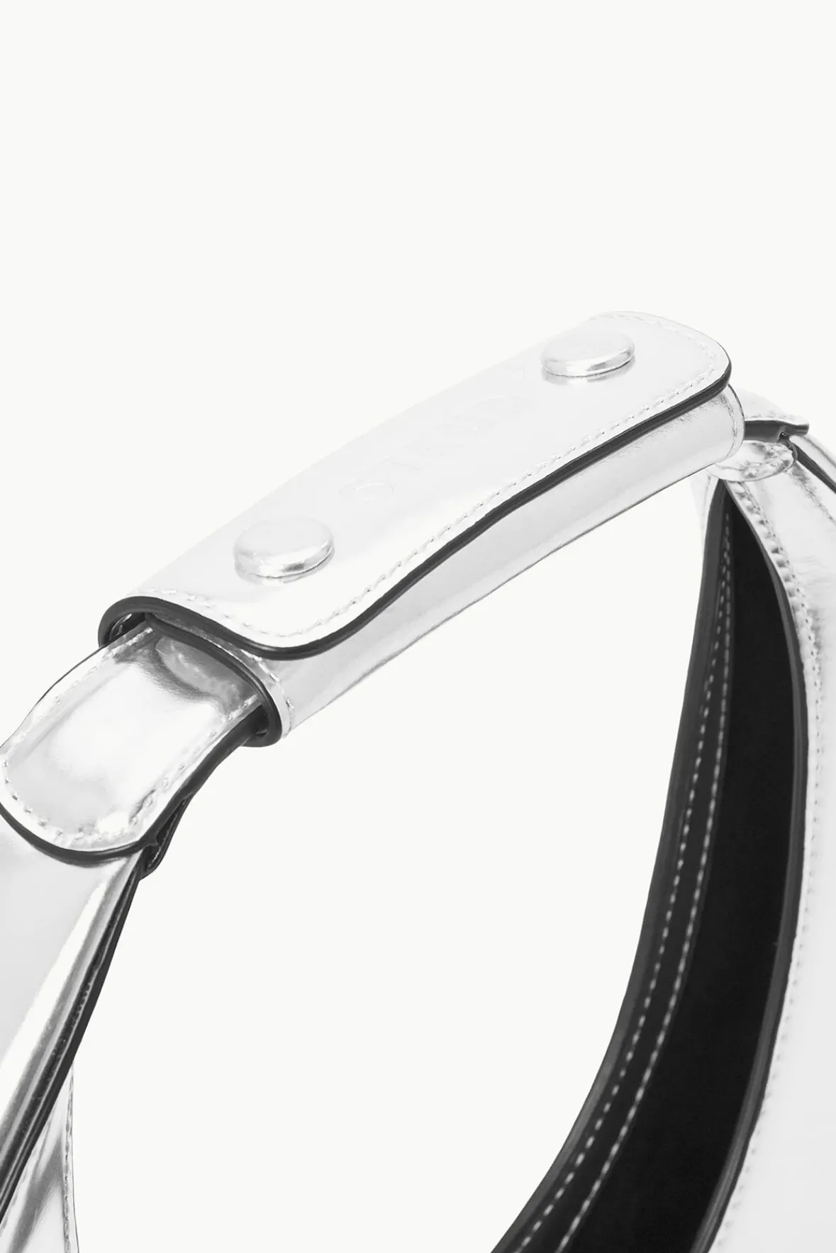 Moon<STAUD MOON BAG CHROME
