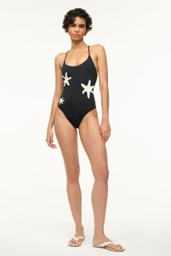 One Pieces<STAUD NAHLA ONE PIECE BLACK