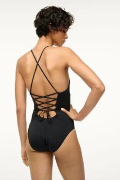 One Pieces<STAUD NAHLA ONE PIECE   BLACK