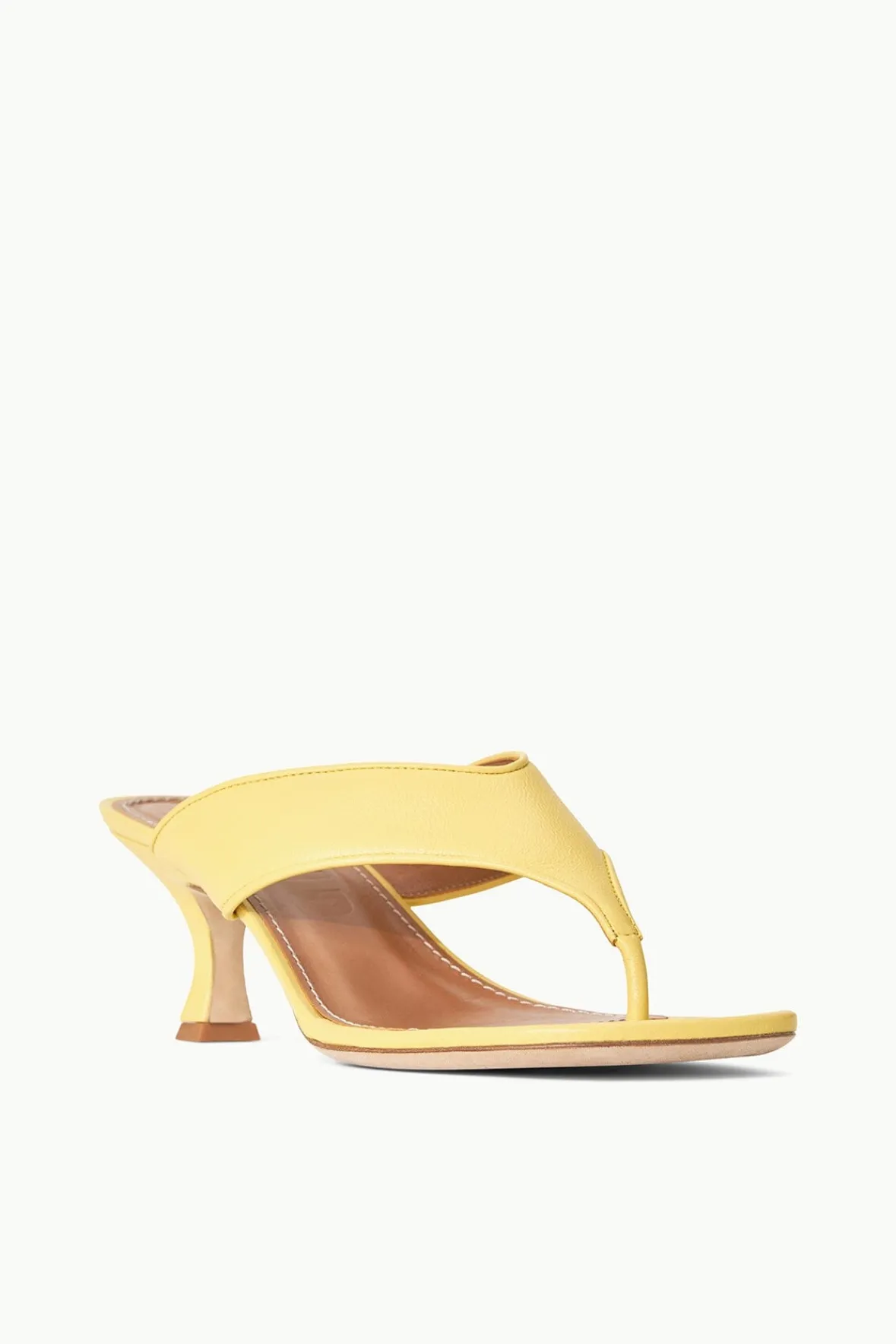 Heels<STAUD NATALIA THONG SANDAL BUTTERCUP