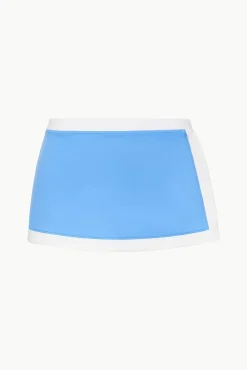 Bikinis<STAUD NELL SWIM SKIRT  AZURE WHITE AZUREWHITE