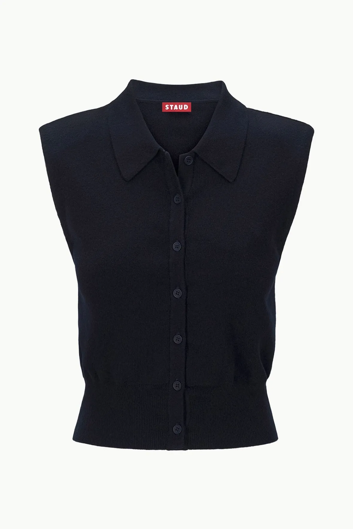 Knits|Tops<STAUD NOLA SWEATER NAVY