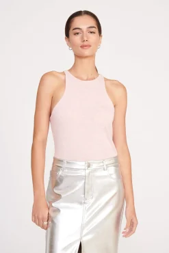 Skirts<STAUD OAKLYN SKIRT   SILVER
