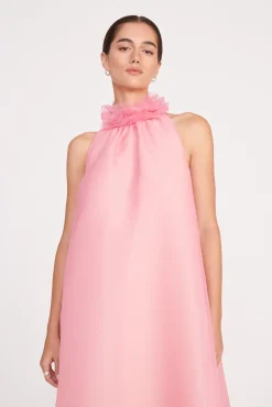 Dresses<STAUD OLEANDER DRESS  CHERRY BLOSSOM CHERRYBLOSSOM