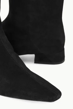 The Boot Shop<STAUD OLGA BOOT  BLACK SUEDE BLACKSUEDE