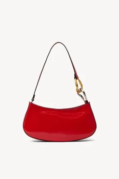 Ollie<STAUD OLLIE BAG   CHERRY