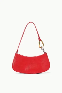 Shoulder|Ollie<STAUD OLLIE BAG  RED ROSE REDROSE