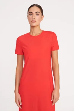 Cover-Ups<STAUD OTTILIE DRESS  RED ROSE REDROSE