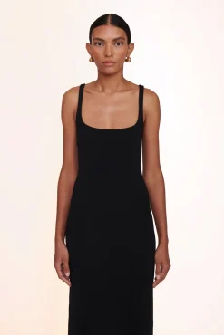 Dresses<STAUD PAITYN DRESS   BLACK
