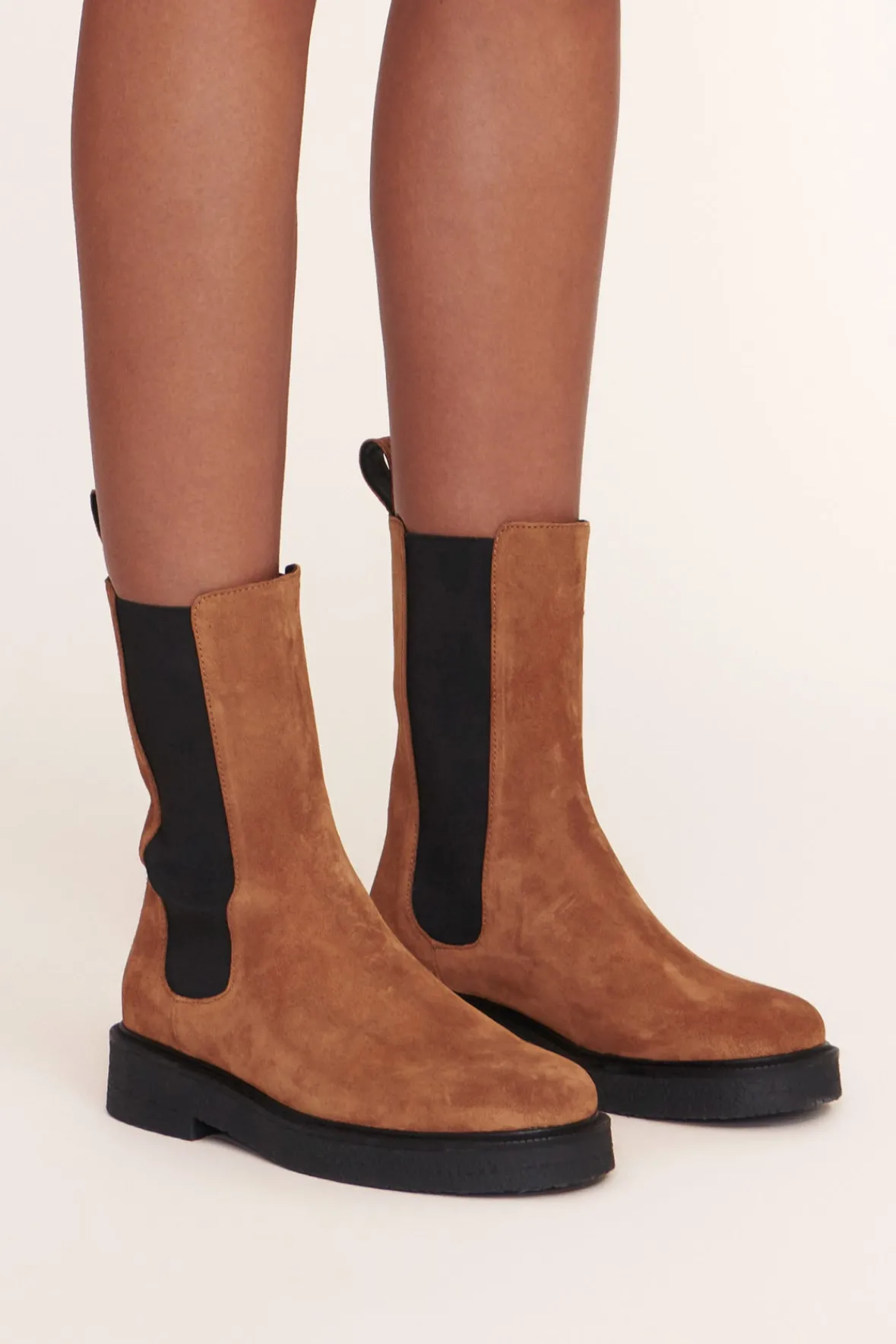 The Boot Shop|Boots<STAUD PALAMINO BOOT TAN BLACK TANBLACK