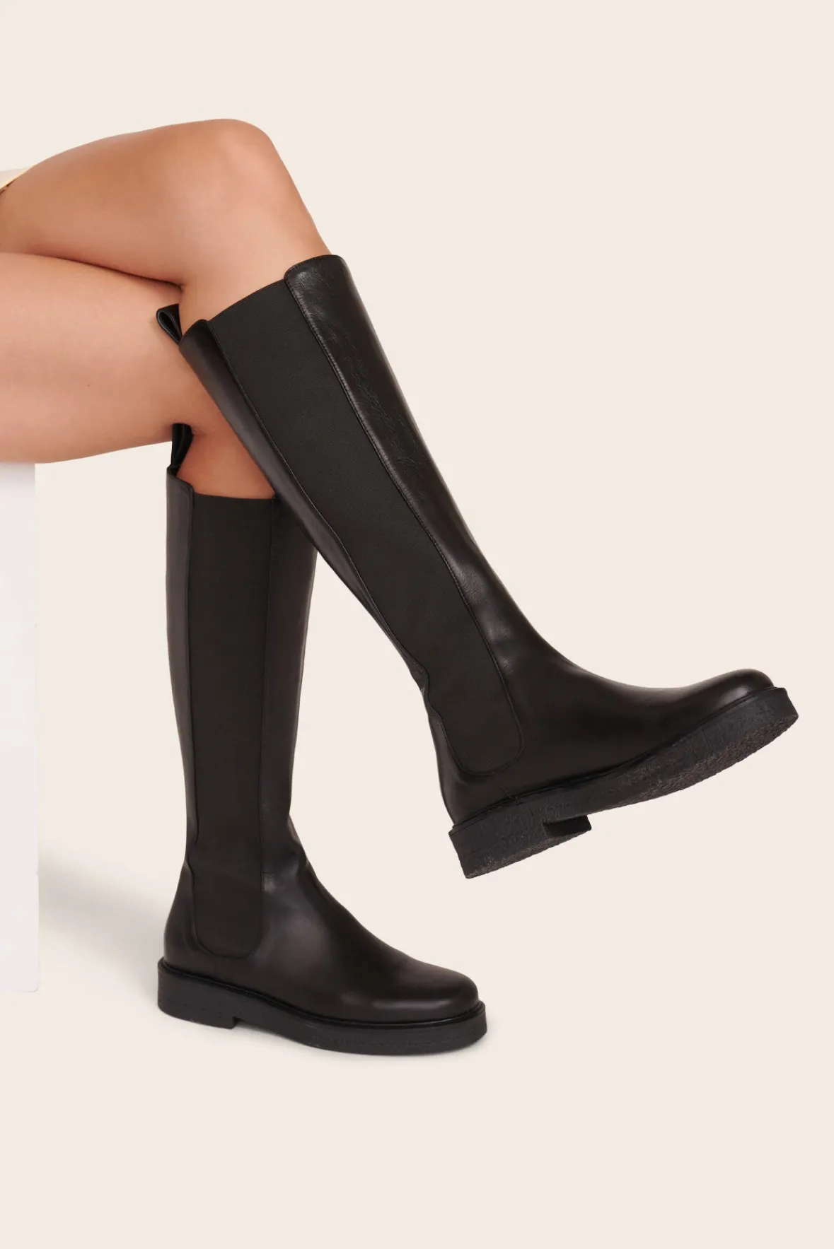 Boots|The Boot Shop<STAUD PALAMINO TALL BOOT BLACK