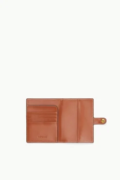 Small Leather Goods<STAUD PASSPORT HOLDER   Tan