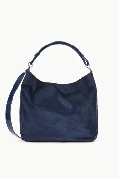 Totes<STAUD PERRY BAG   HAIRCALF NAVY