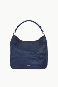 Totes<STAUD PERRY BAG   HAIRCALF NAVY