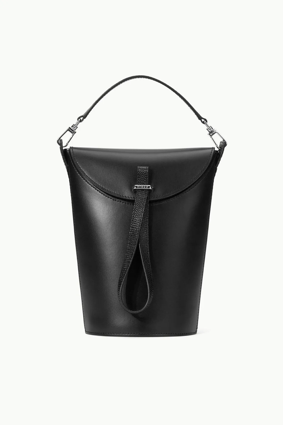 Bucket|Phoebe<STAUD PHOEBE CONVERTIBLE BUCKET BAG BLACK