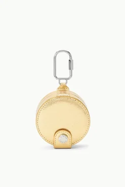 Small Leather Goods<STAUD PILL CASE   GOLD