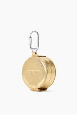 Small Leather Goods<STAUD PILL CASE   GOLD
