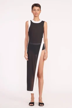 Cover-Ups<STAUD POINTER COVERUP BLACK WHITE BLACKWHITE