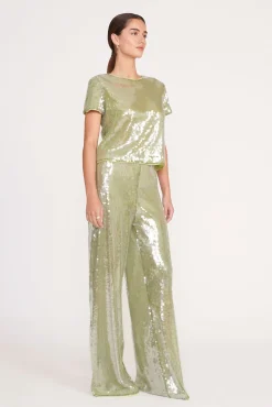 Tops<STAUD QUINCY TOP  GARDEN MOSS GARDENMOSS