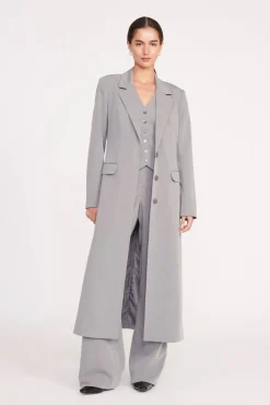 Essentials<STAUD RALPH COAT  HEATHER GREY HEATHERGREY