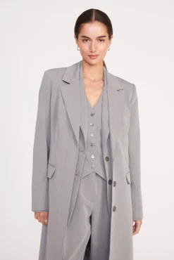 Essentials<STAUD RALPH COAT  HEATHER GREY HEATHERGREY